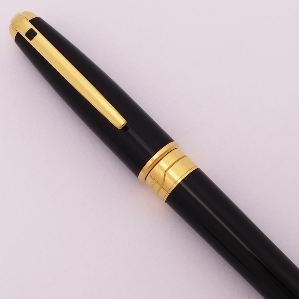 S.T. Dupont デュポン Olympio万年筆 ブラック 18K M S.T. Dupont デュポン Olympio万年筆 ブラック 18K M ST Dupont